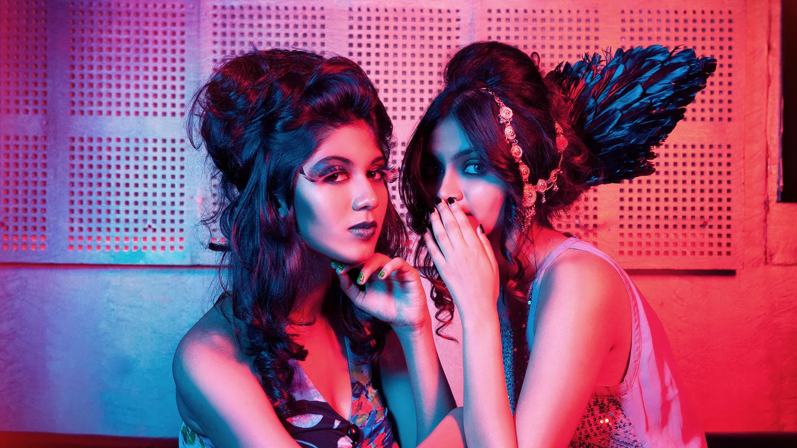 Editorial hairstyling and makeup by Chetana's Beauty Lounge, Mangalore